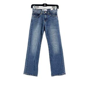 Old Navy Boy's Boot Cut Medium Wash Denim Jeans Adjustable Waist Size 10 Regular
